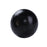 120 Painted Black Round Wood Beads 20mm with 4.1mm Hole