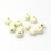 100 Cream Round Wood Beads Bulk 16mm with 4.2mm Hole