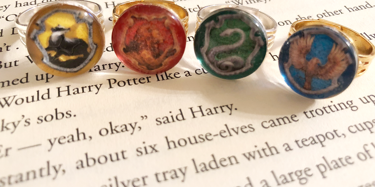 Harry Potter Inspired DIY Photo Ring Tutorial — Craft Making Shop