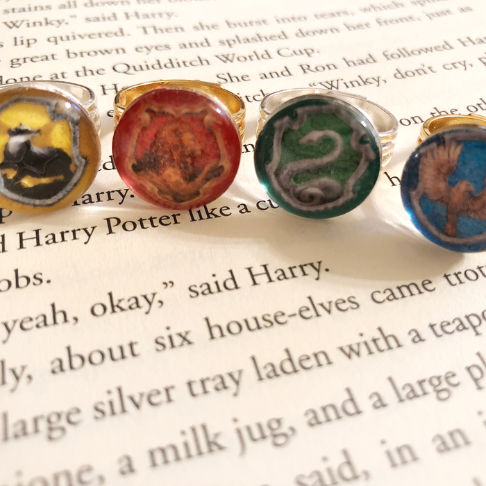 Harry Potter Inspired DIY Photo Ring Tutorial