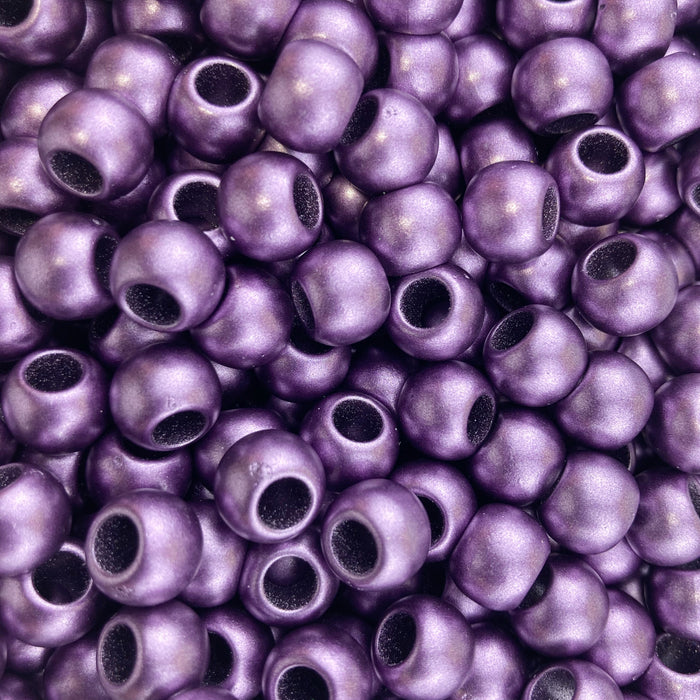 Acrylic Large Hole Beads in 12mm and 10mm Sizes