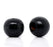 600 Round Black Wood Beads Bulk 10 x 9mm Diameter 3mm Large Hole