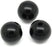 1,000 Round Black Acrylic Beads 8mm Diameter with 2mm Hole