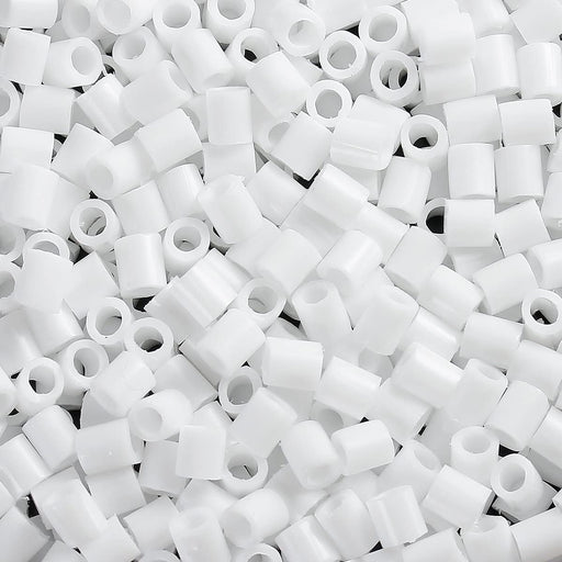 2,000 White Fuse Beads 5 x 5mm Iron Together Fusion Beads