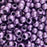 400 Bulk Purple Matte Metallic Acrylic Beads 10mm with 4.8mm Large Hole