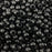 400 Bulk Black Matte Acrylic Beads 10mm with 4.8mm Large Hole