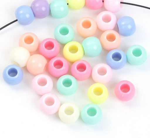  arricraft about 120 Pcs 20mm Large Pearl Beads, Acrylic Round  Beads, Creamy White Loose Beads for Jewelry Making, Vase Fillers, Table  Scatter, Party Home Decoration (Hole: 2mm) : Arts, Crafts 
