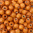 150 Orange Barrel Macrame Beads 17mm x 14mm Diameter 8mm Large Hole Wooden Beads