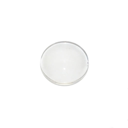 100 Clear Glass Dome Round Cabochons 12mm Flat Back 1/2 Inch