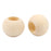 100 Macrame Beads 20mm Diameter 9.7mm Large Hole Wooden Beads