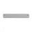 10 Count Stainless Steel Rectangle Bar Metal Stamping Blank Tag with Two Holes 38mm x 6mm