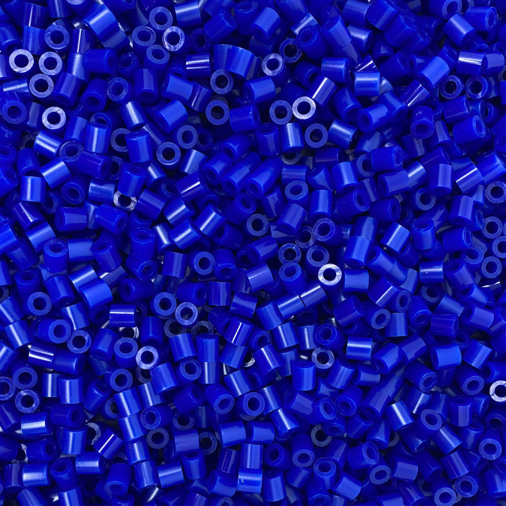 2,000 Blue Fuse Beads 5 x 5mm Bulk Pack of Fusion Beads Works with Perler Beads