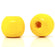 600 Round Yellow Wood Beads Bulk 10 x 9mm Diameter 3mm Large Hole